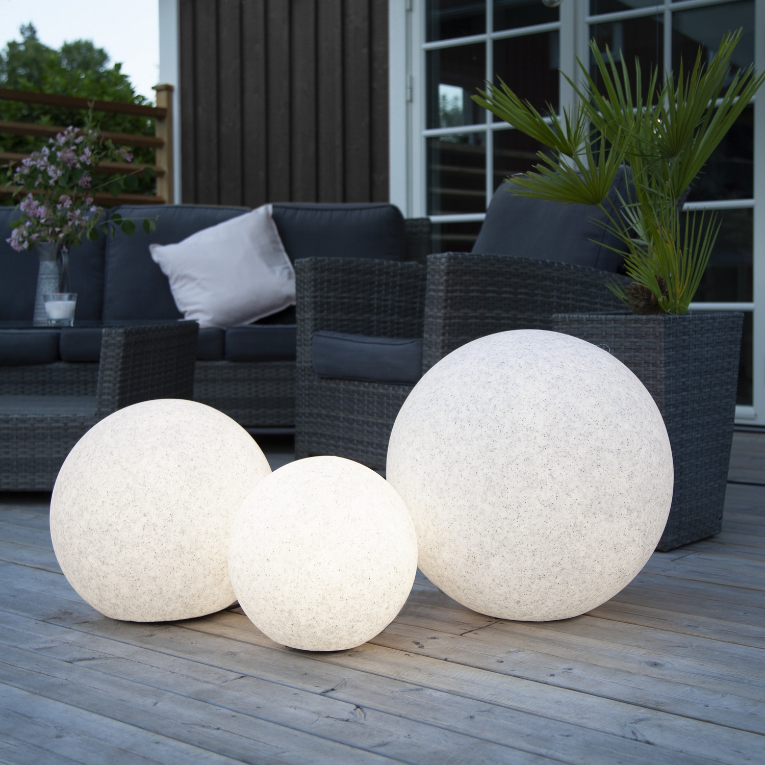 Utendørsdekorasjon Star Trading GardenLight Stone