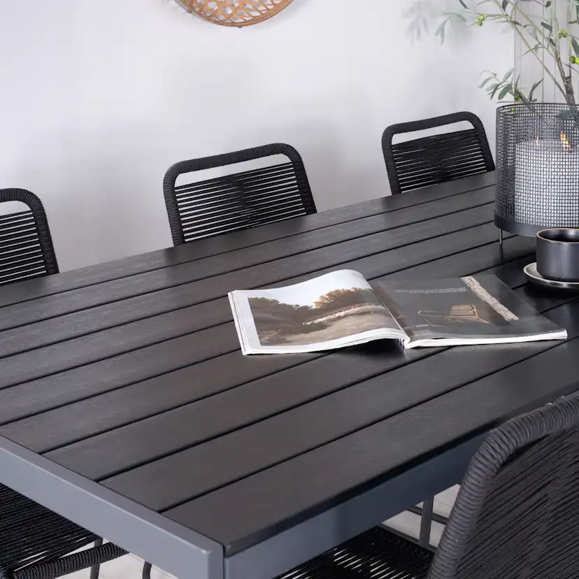 Spisegruppe Venture Home Break med 6 Lindos Stoler