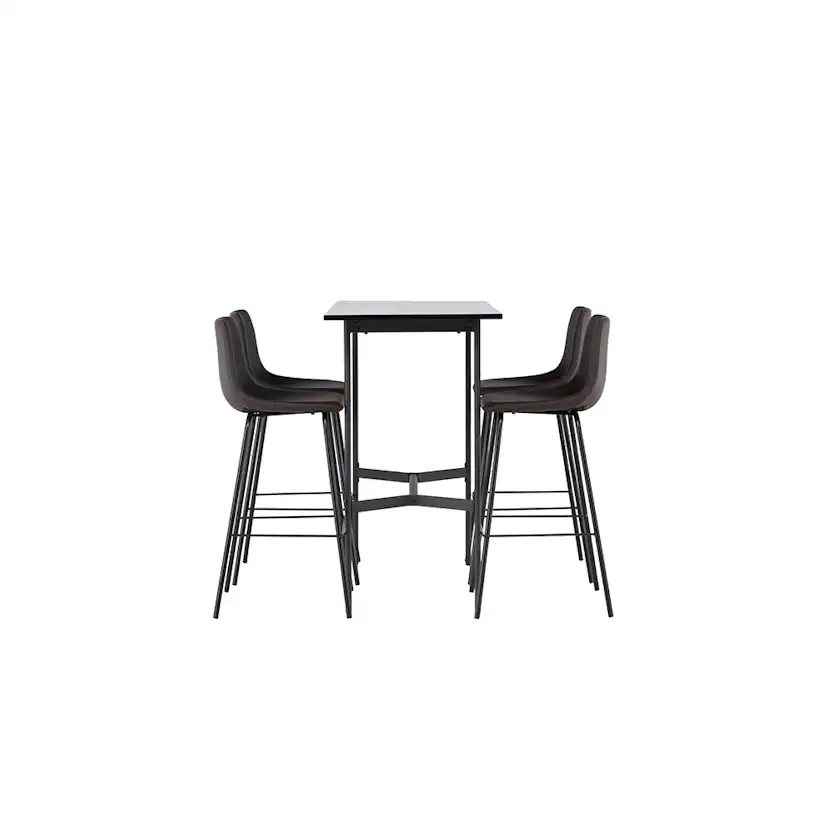 Spisegruppe Venture Home Rax med 4 stk Alexi Stoler