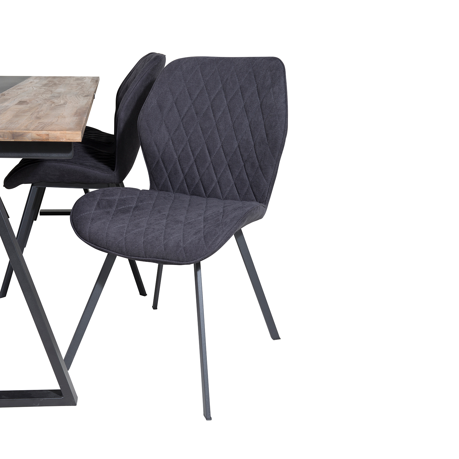 Spisegruppe Venture Home Jane med 6 Geneva Stoler