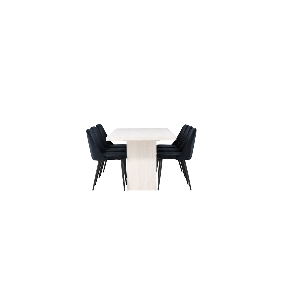 Spisegruppe Venture Home Olga med 6 Night Stoler