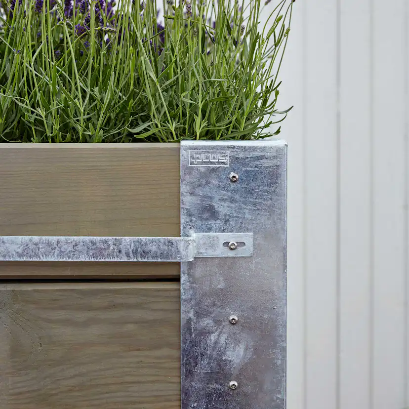 Blomsterkasse PLUS Cubic 50x120x95 cm