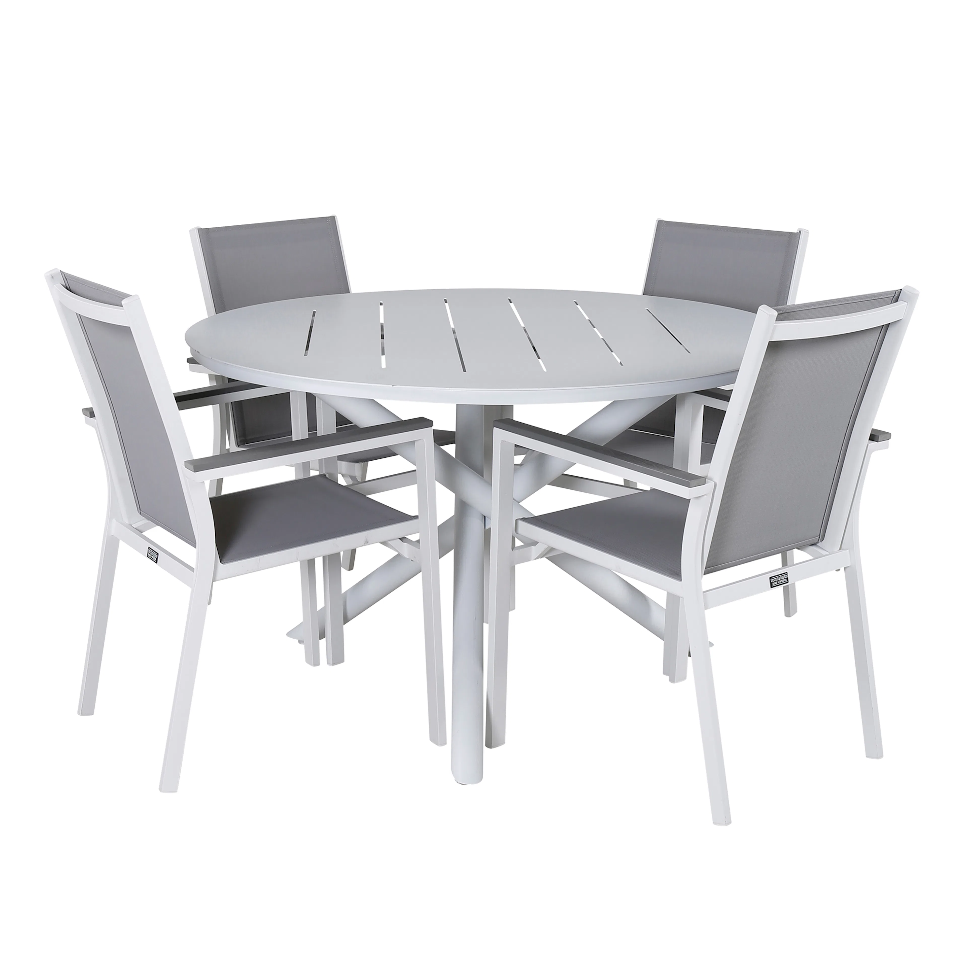 Spisegruppe Venture Home Ande med 4 Pussel Spisestoler