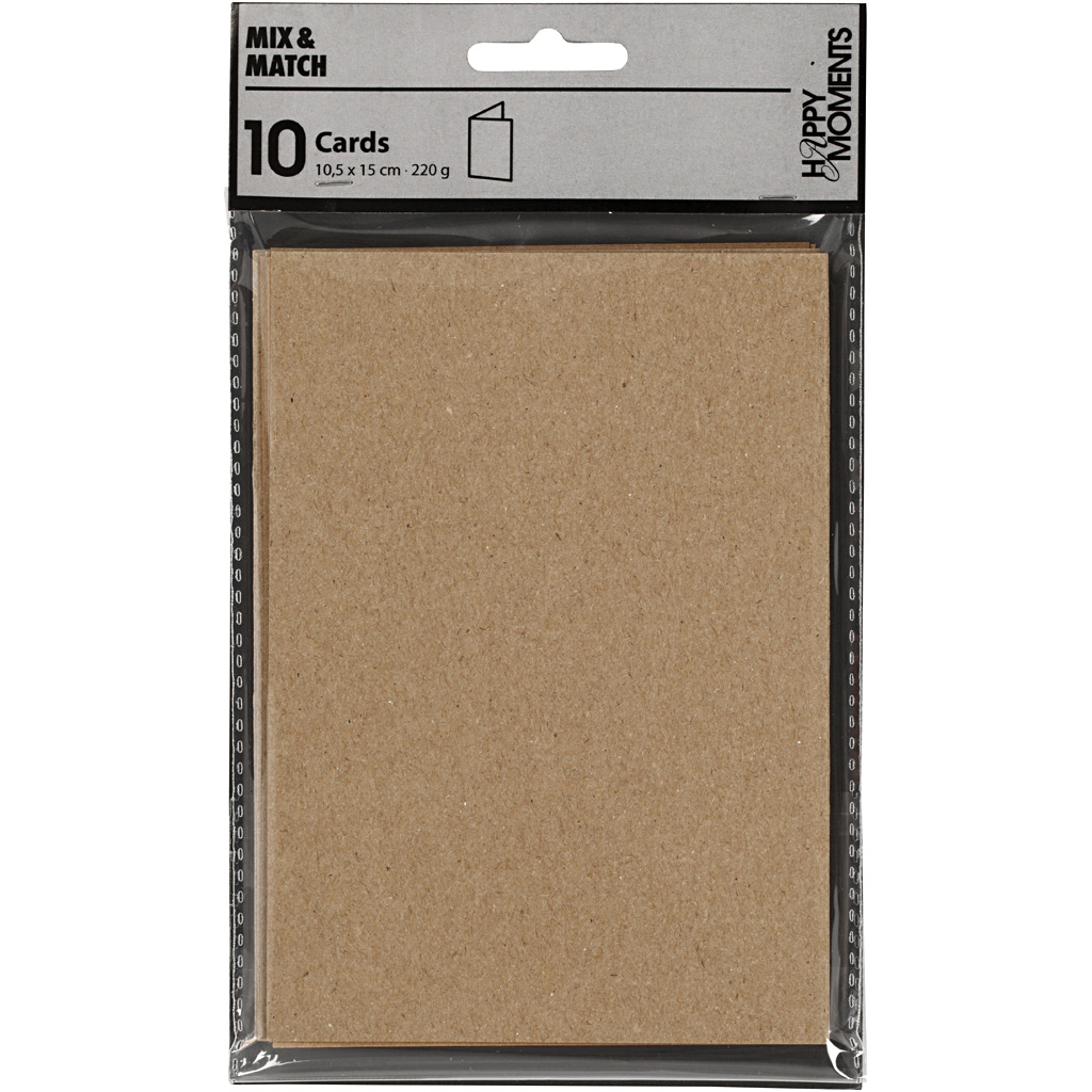 Kort Creativ Company Kort Str 10,5x15 cm 10 stk/1 Pk