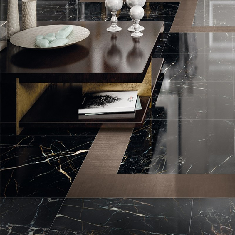 Klinker Ceramiche Keope Elements Lux Port Laurent Sort 15x15 cm