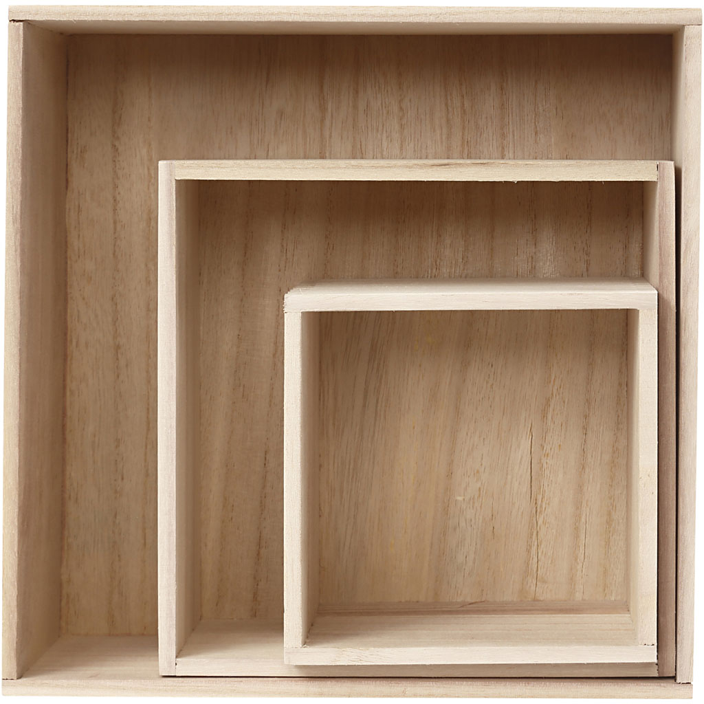Oppbevaringskasser Creativ Company D 12,5 cm 3 stk/1 sett