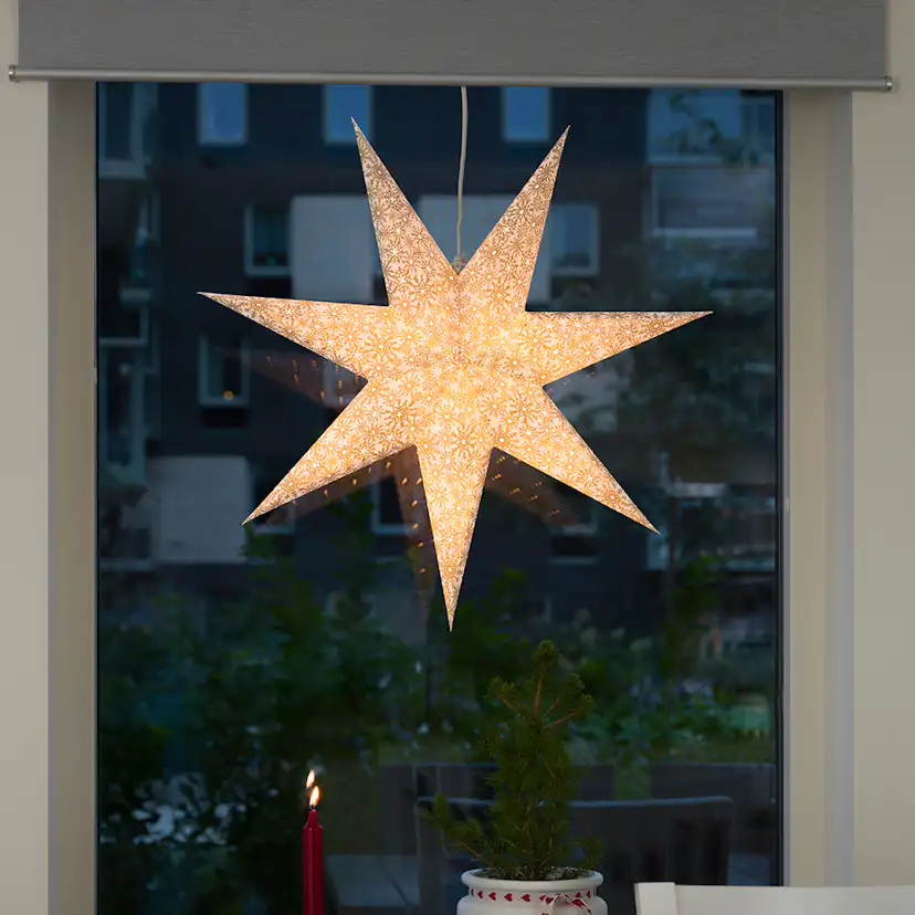 Adventsstjerne Gnosjö Konstsmide Hengende 60x60 cm