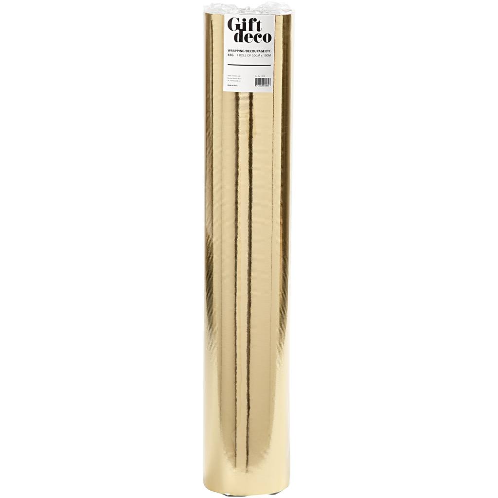 Metall Gavepapir Creativ Company 50 cm 1 Rull