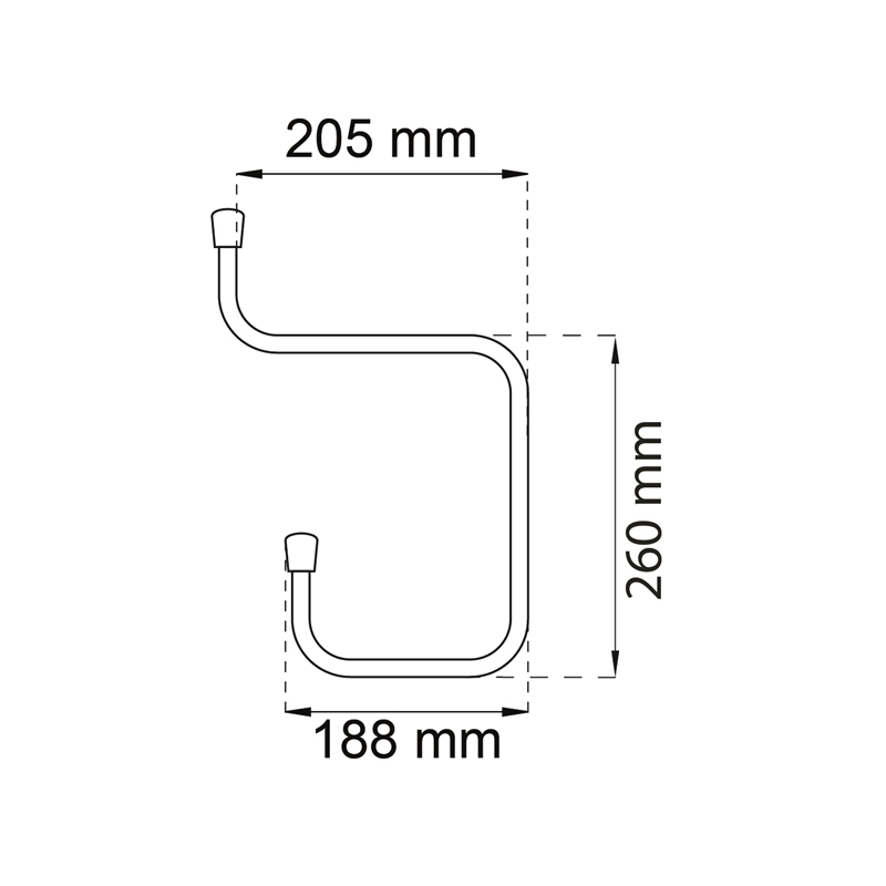 Oppbevaringskonsoll Habo 8523