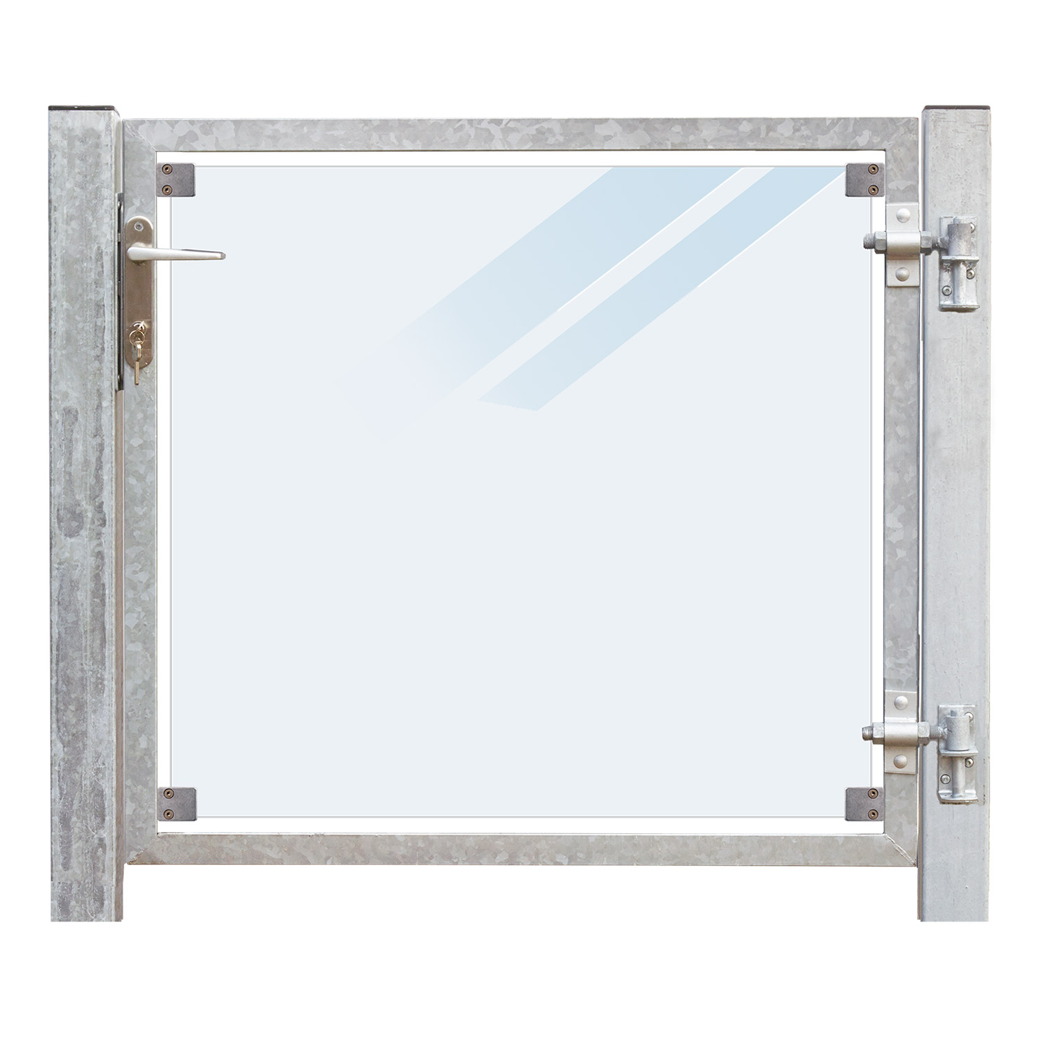 Port PLUS Frostet for Glassrekkverk