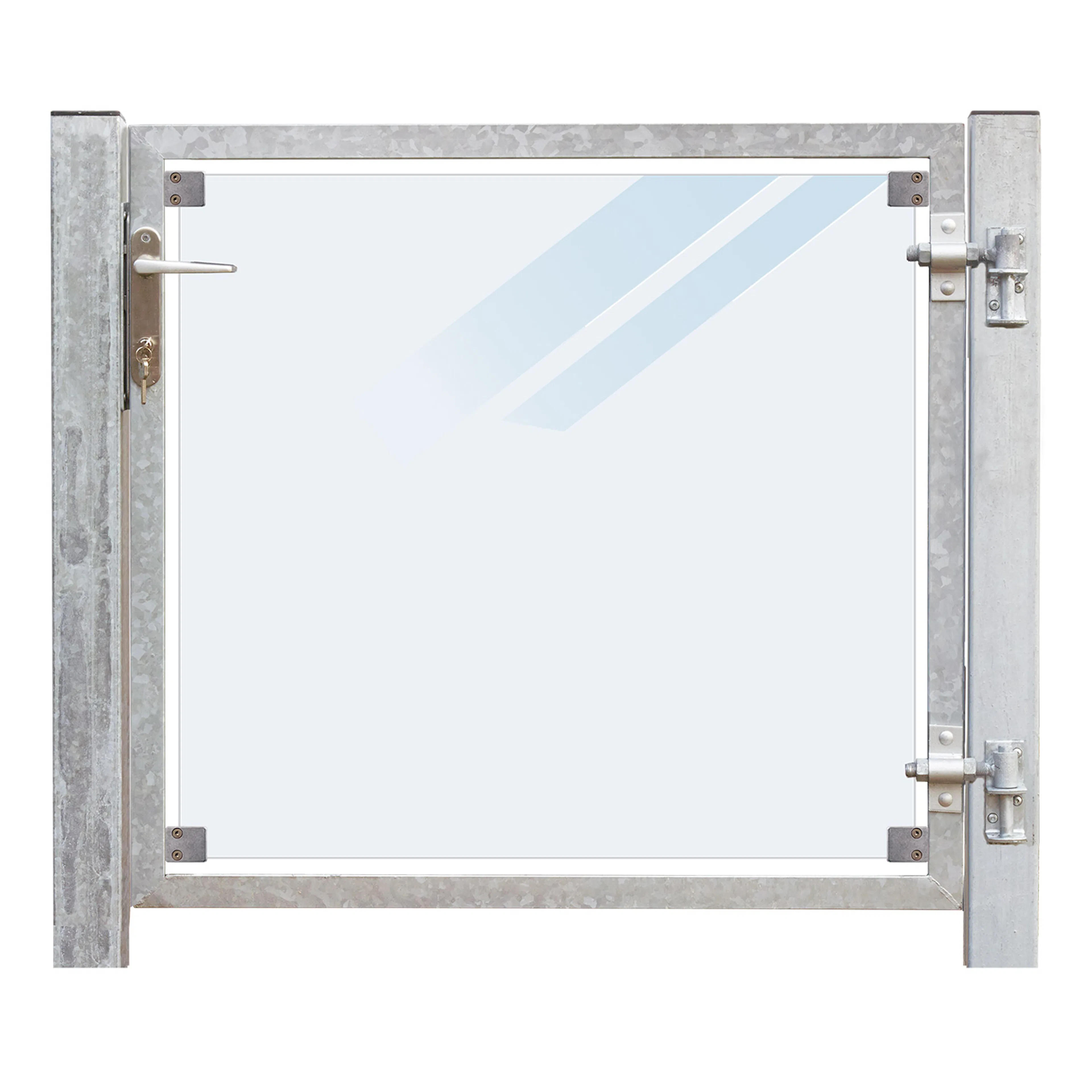 Port PLUS Frostet for Glassrekkverk