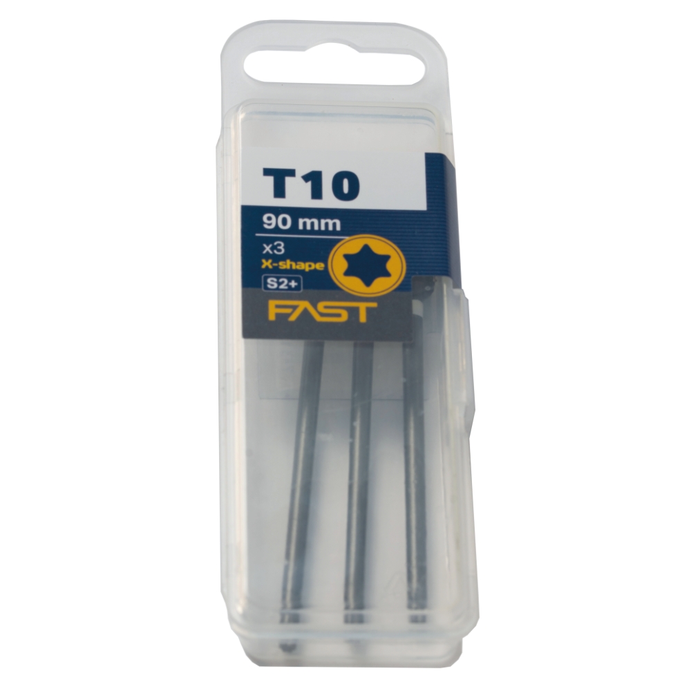 Bits FAST X-Shape 90 mm 3-Pk