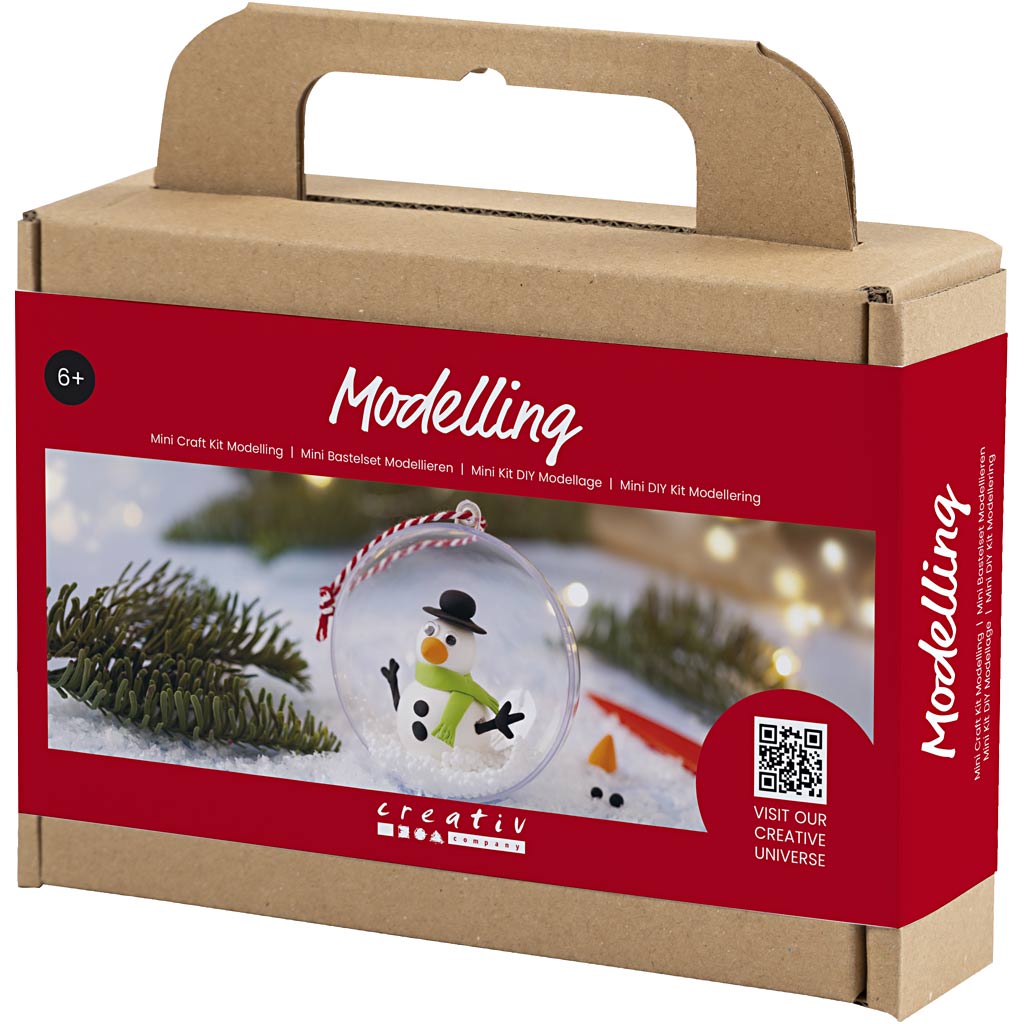 Modellering Creativ Company Mini DIY Kit Snømann