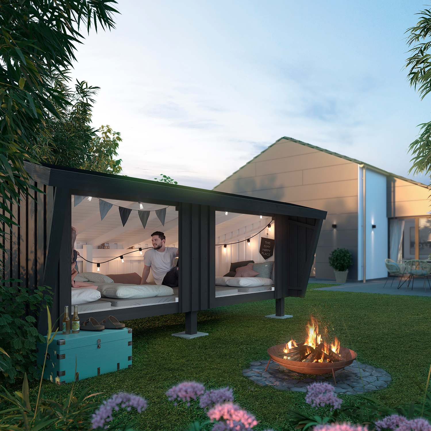 Gapahuk PLUS Shelter Ubehandlet