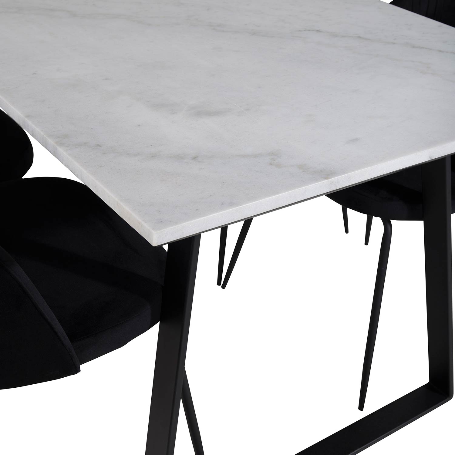 Spisegruppe Venture Home Estelle 140 med 4 Wrigley Stoler
