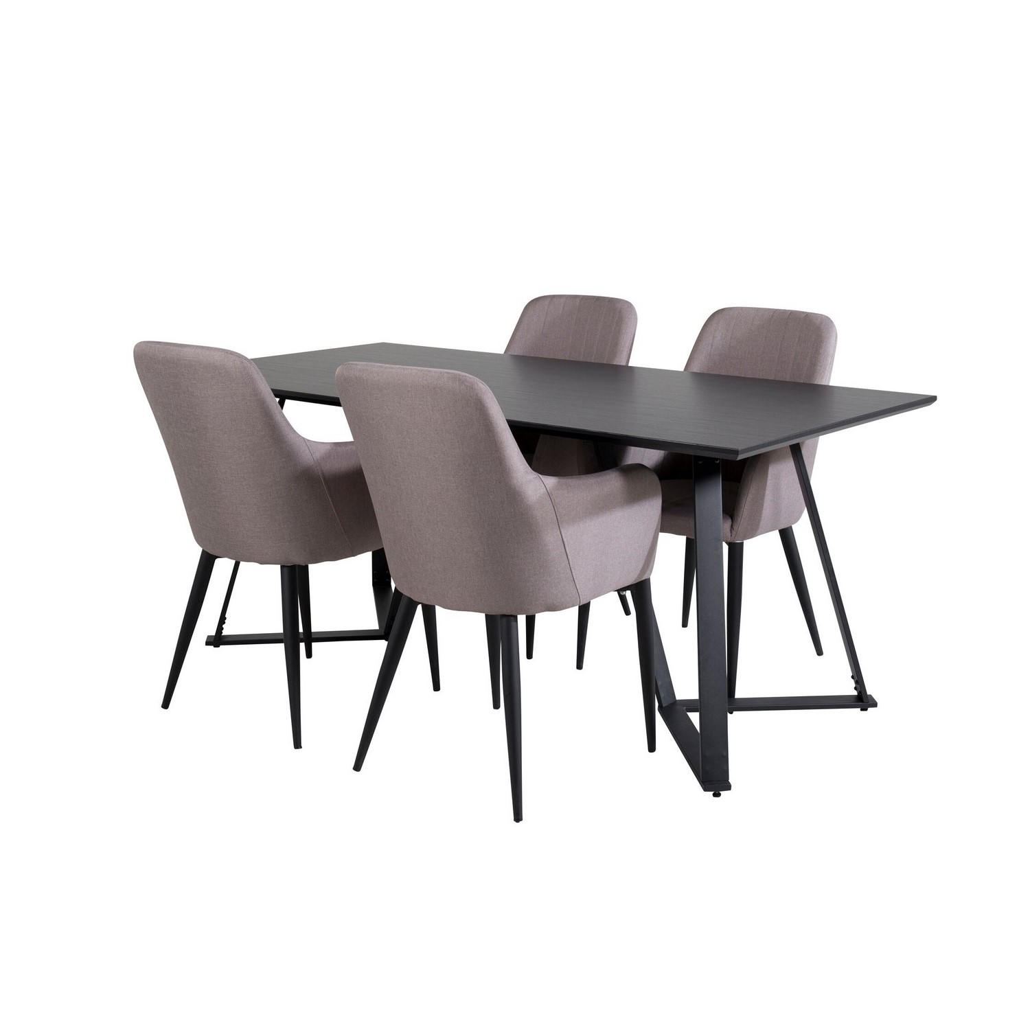 Spisegruppe Venture Home Marina med 4stk Comfort Stoler