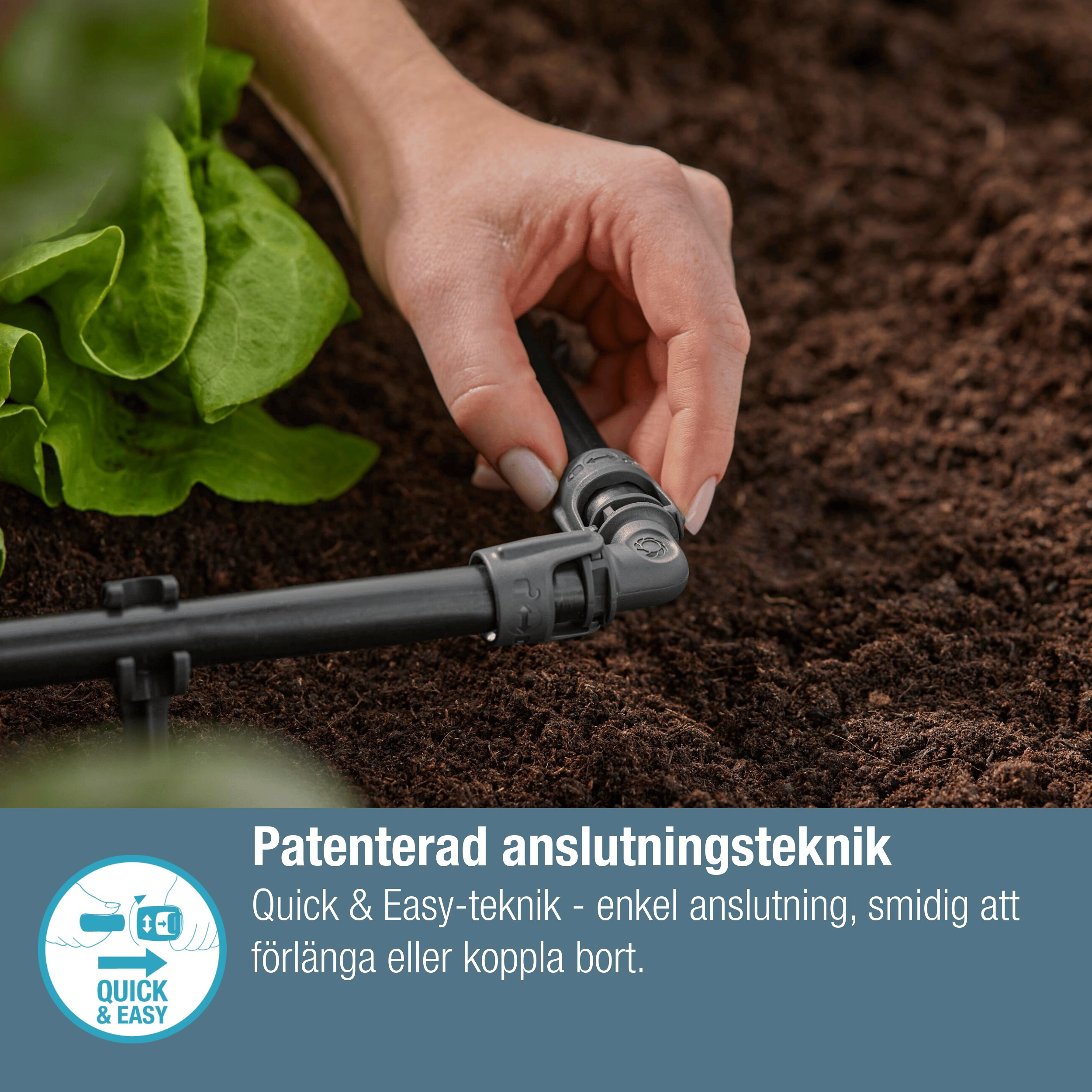 L-kobling Gardena Micro-Drip 13 mm
