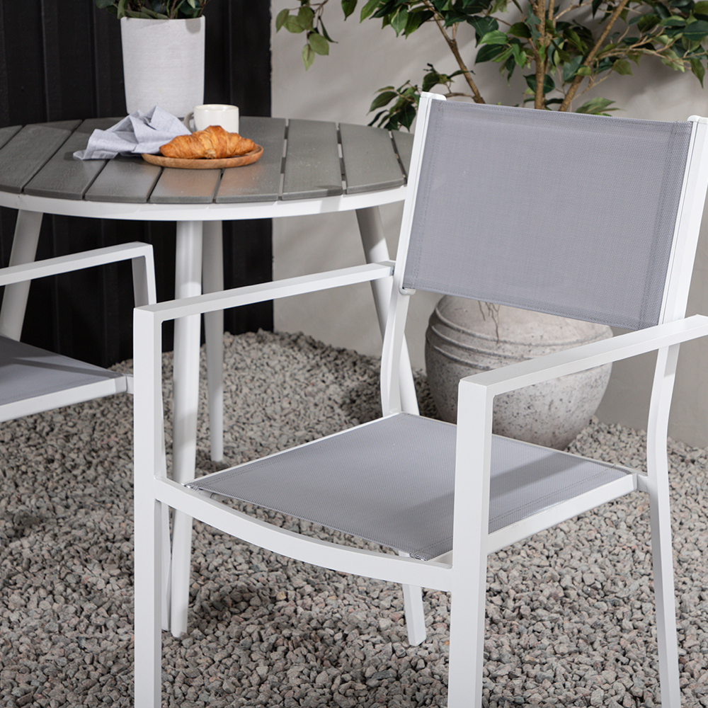 Cafégruppe Venture Home Break Ø90 cm med 2 Copacabana Stoler
