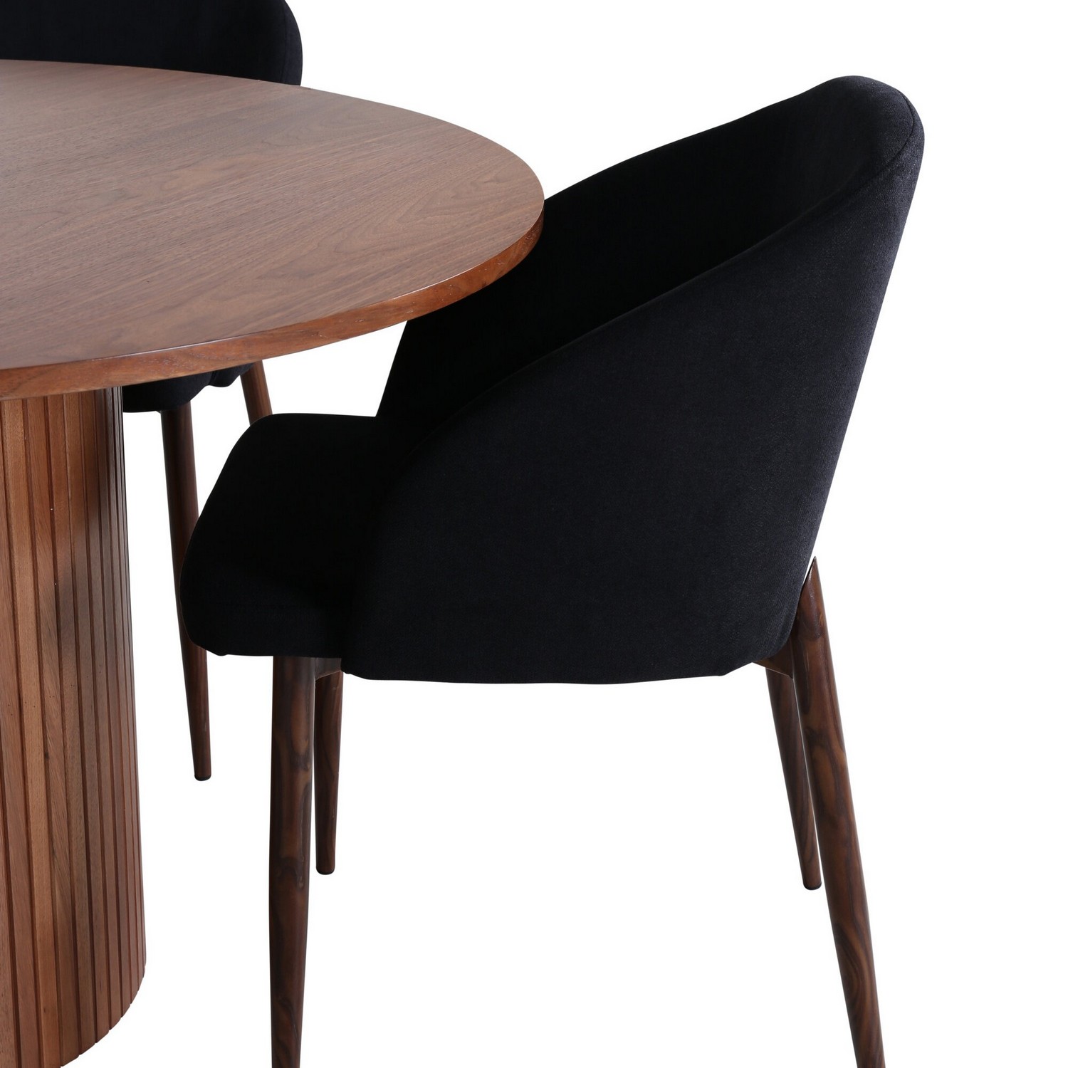 Spisegruppe Venture Home med Bianca Spisebord og 4 Archie Spisestoler