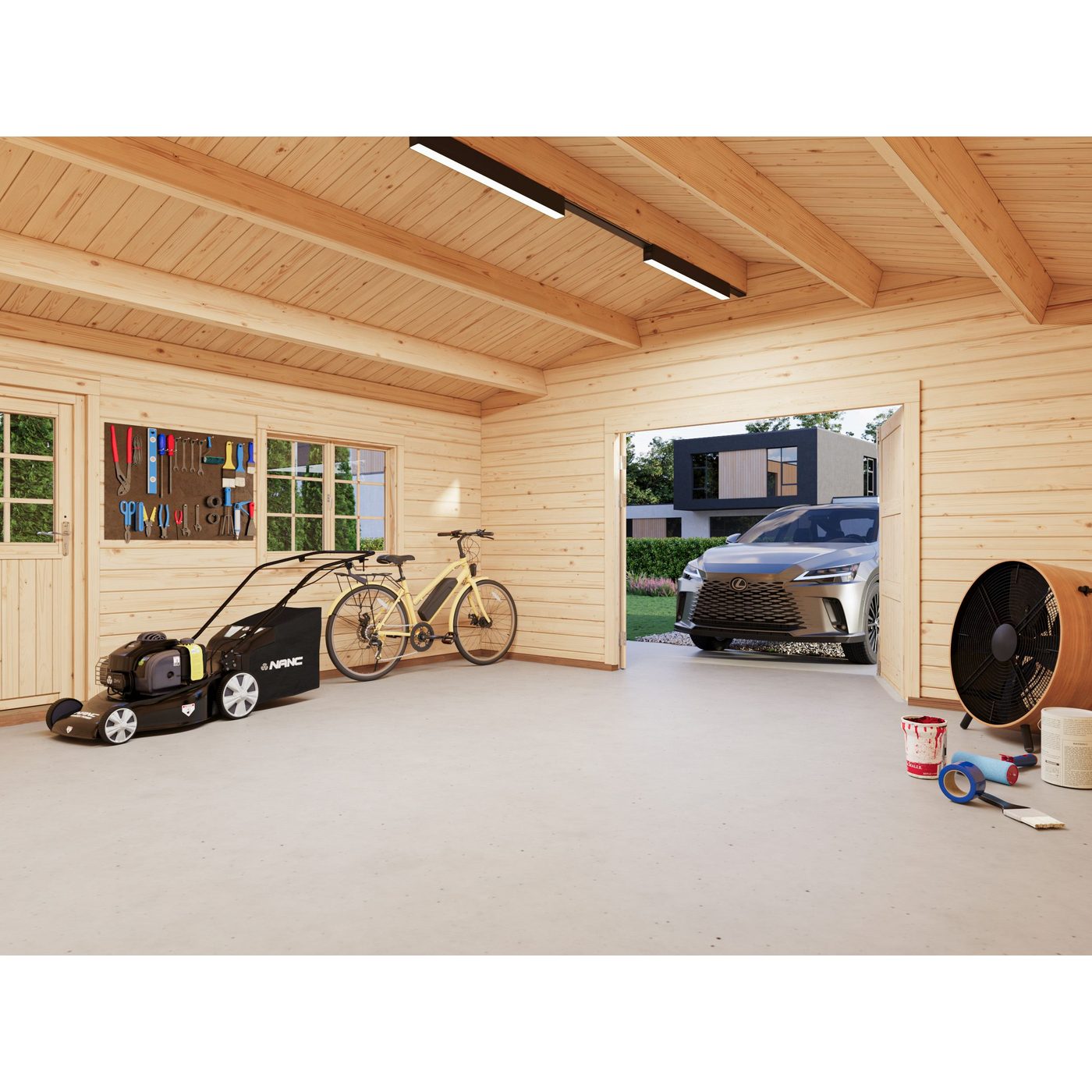 Garasjebod Palmako Roger 27,7 m2 Dobbel Treport