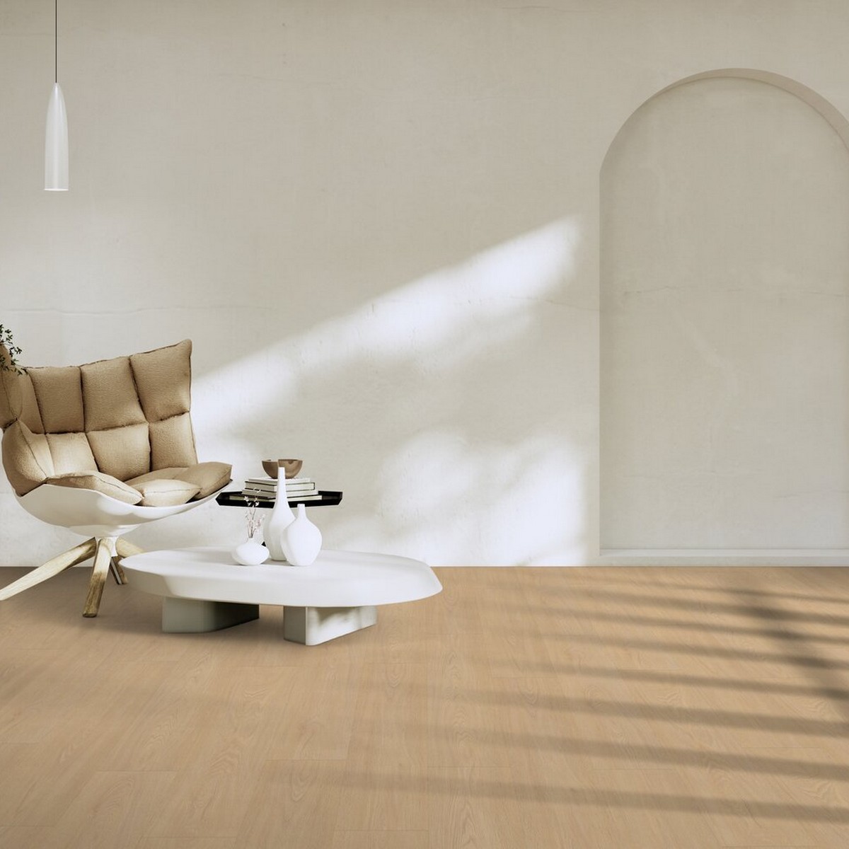 Vinylgulv Gerflor Virtuo 55 Rigid Acoustic Blomma Clear - Eir