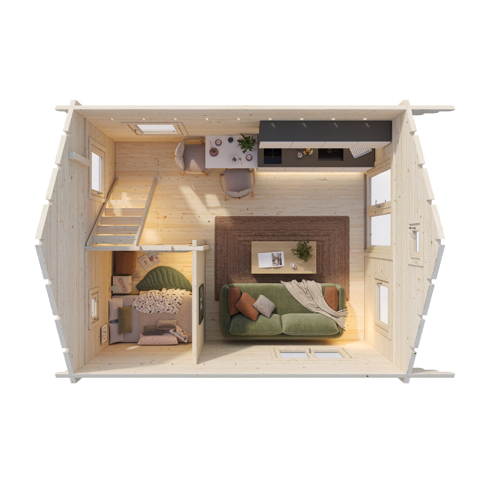 Anneks Palmako Kendra 19,9 m2