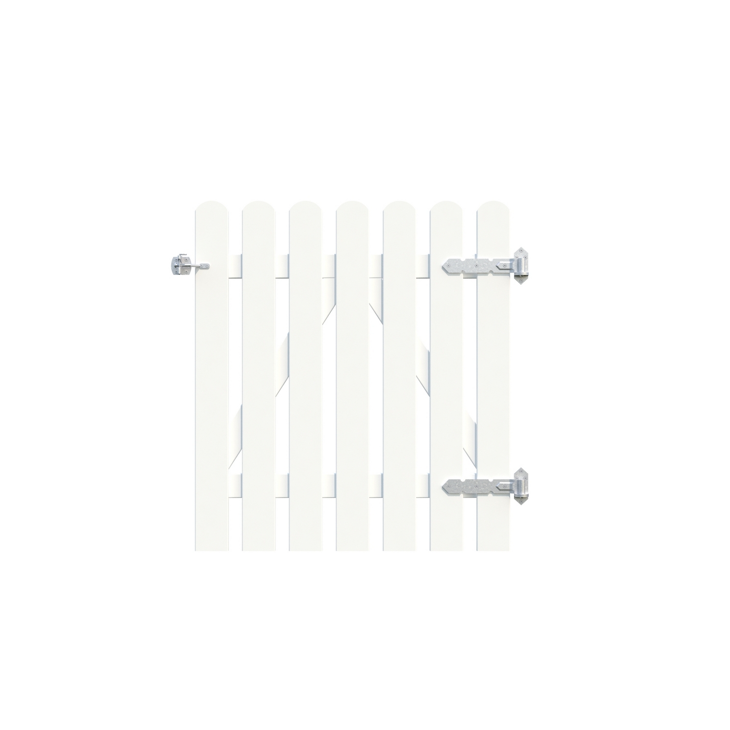 Port Palmako Kelda10 90X100 cm Hvitmalt