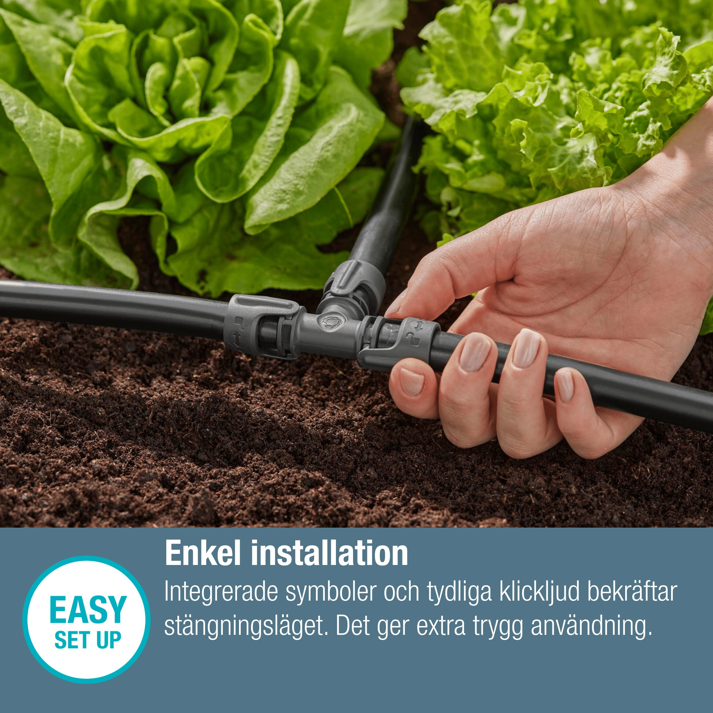 T-kobling Gardena Micro-Drip 13 mm (1/2")