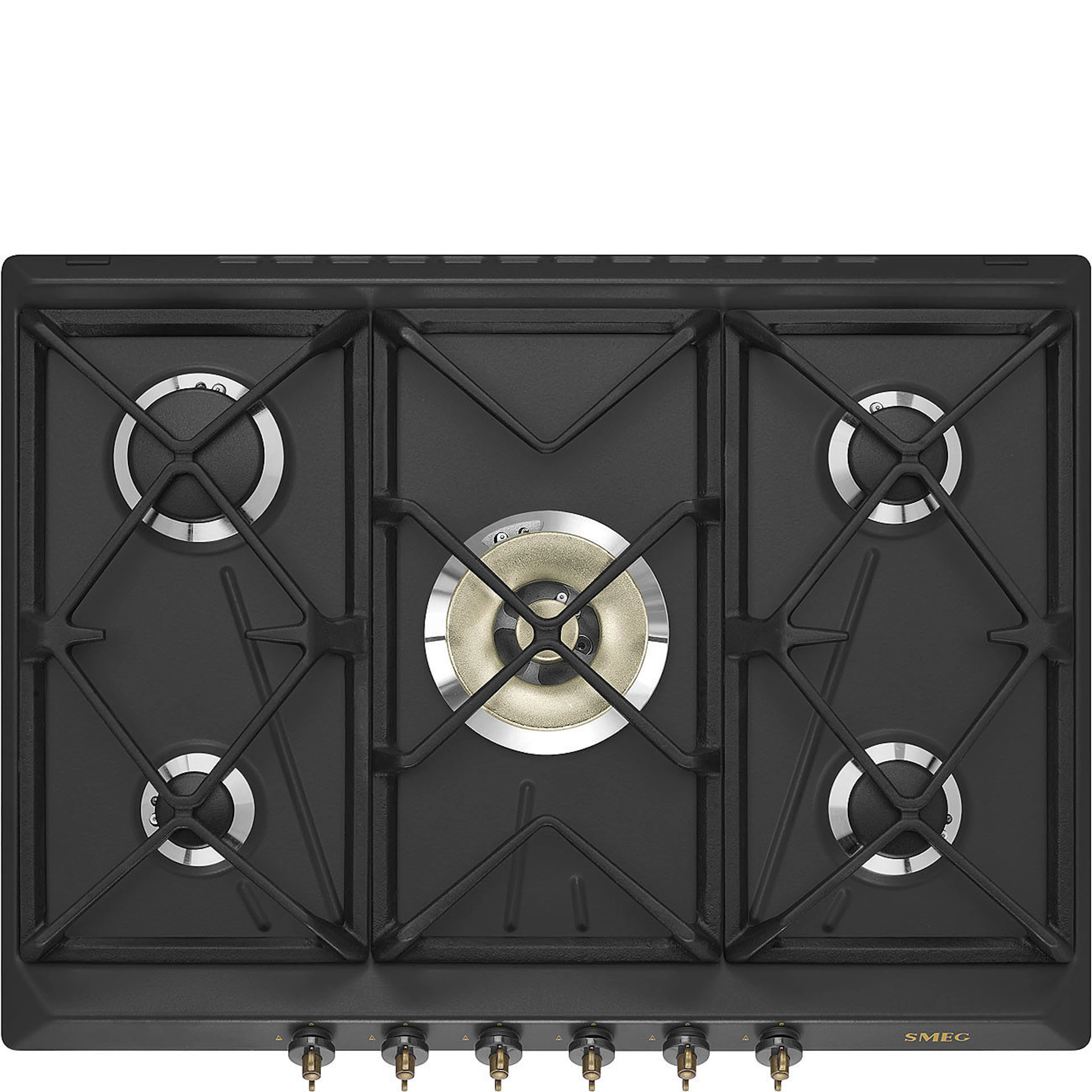 Gasskoketopp Smeg Colonial SRV876