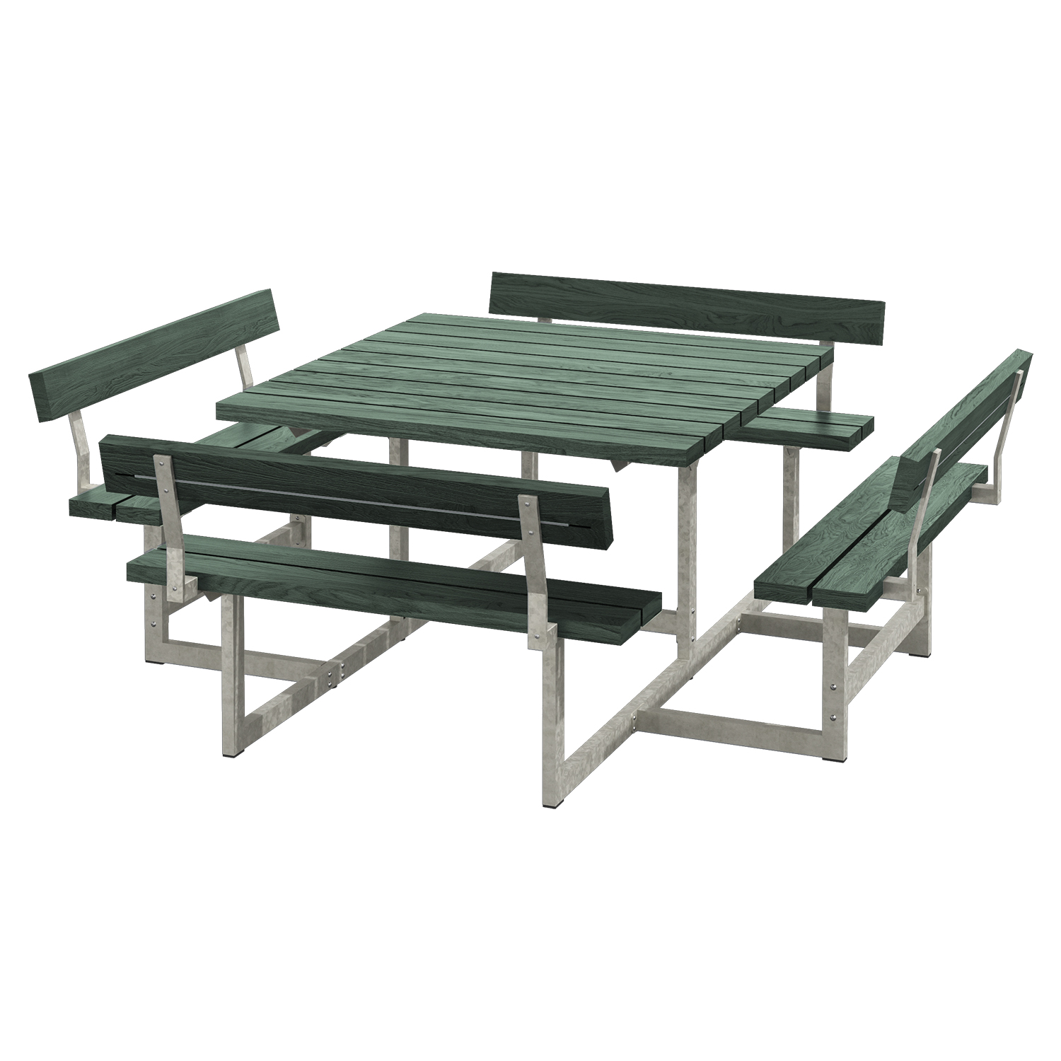 Piknikbord PLUS Picnic med 4 Ryggstøtter ReTex 224 cm