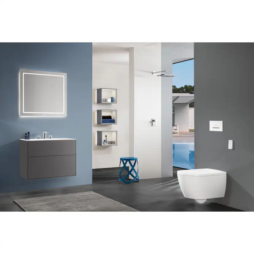 Badrumsspegel Villeroy & Boch Finion med Belysning