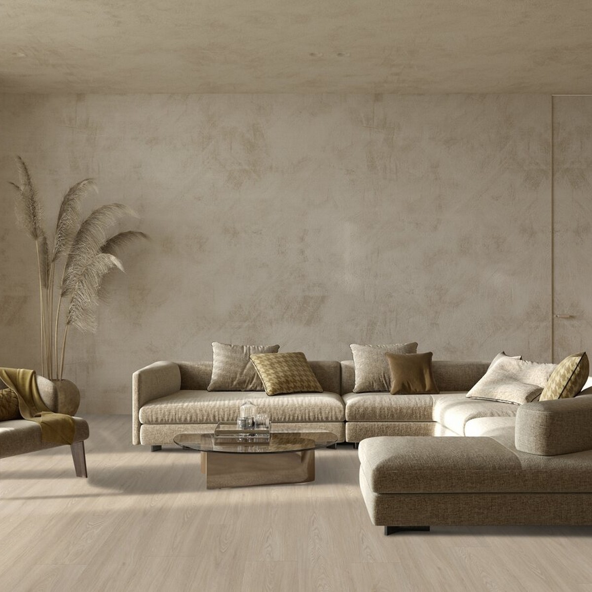 Vinylgulv Gerflor Virtuo 55 Rigid Acoustic Blomma Light - Eir