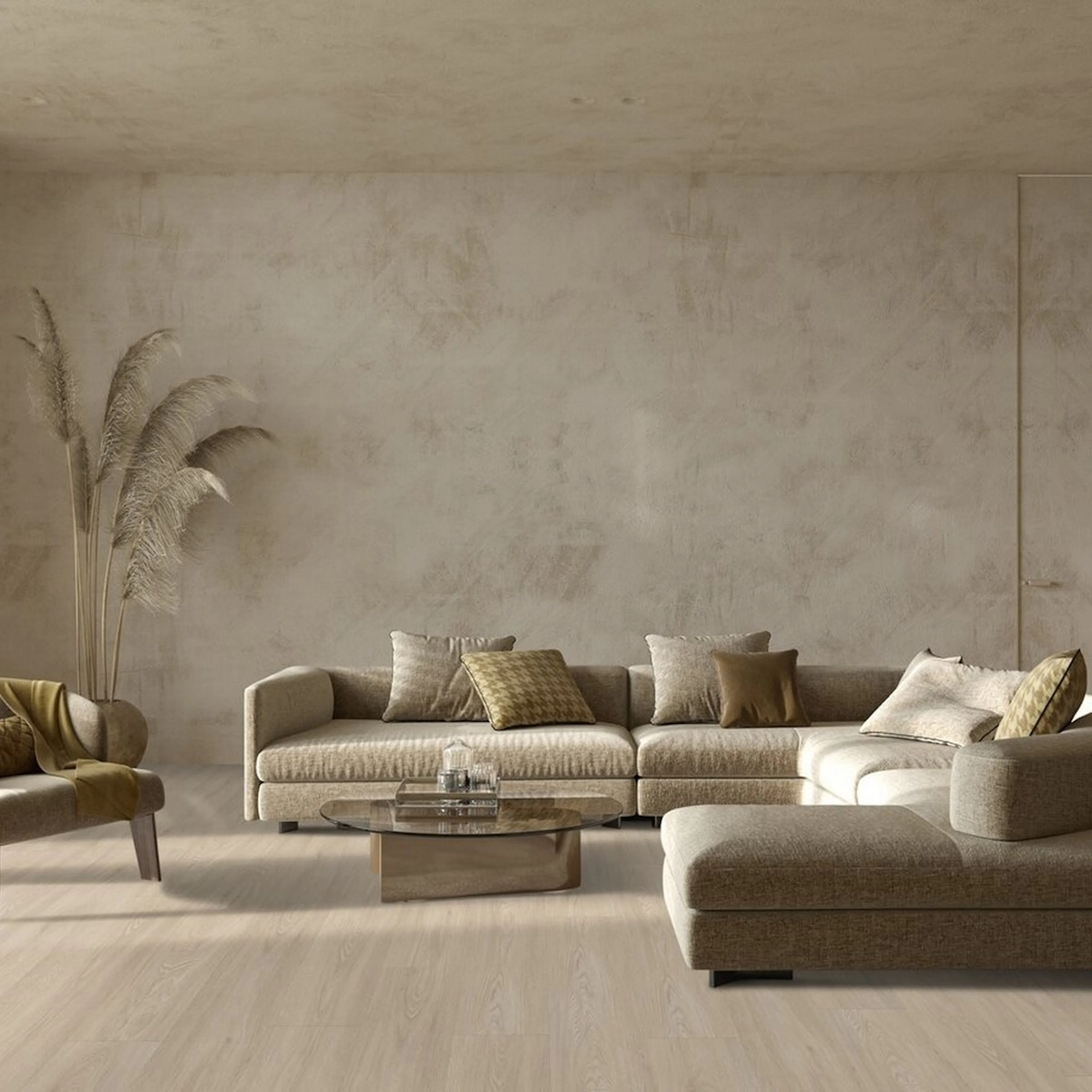 Vinylgulv Gerflor Virtuo 55 Rigid Acoustic Blomma Light - Eir