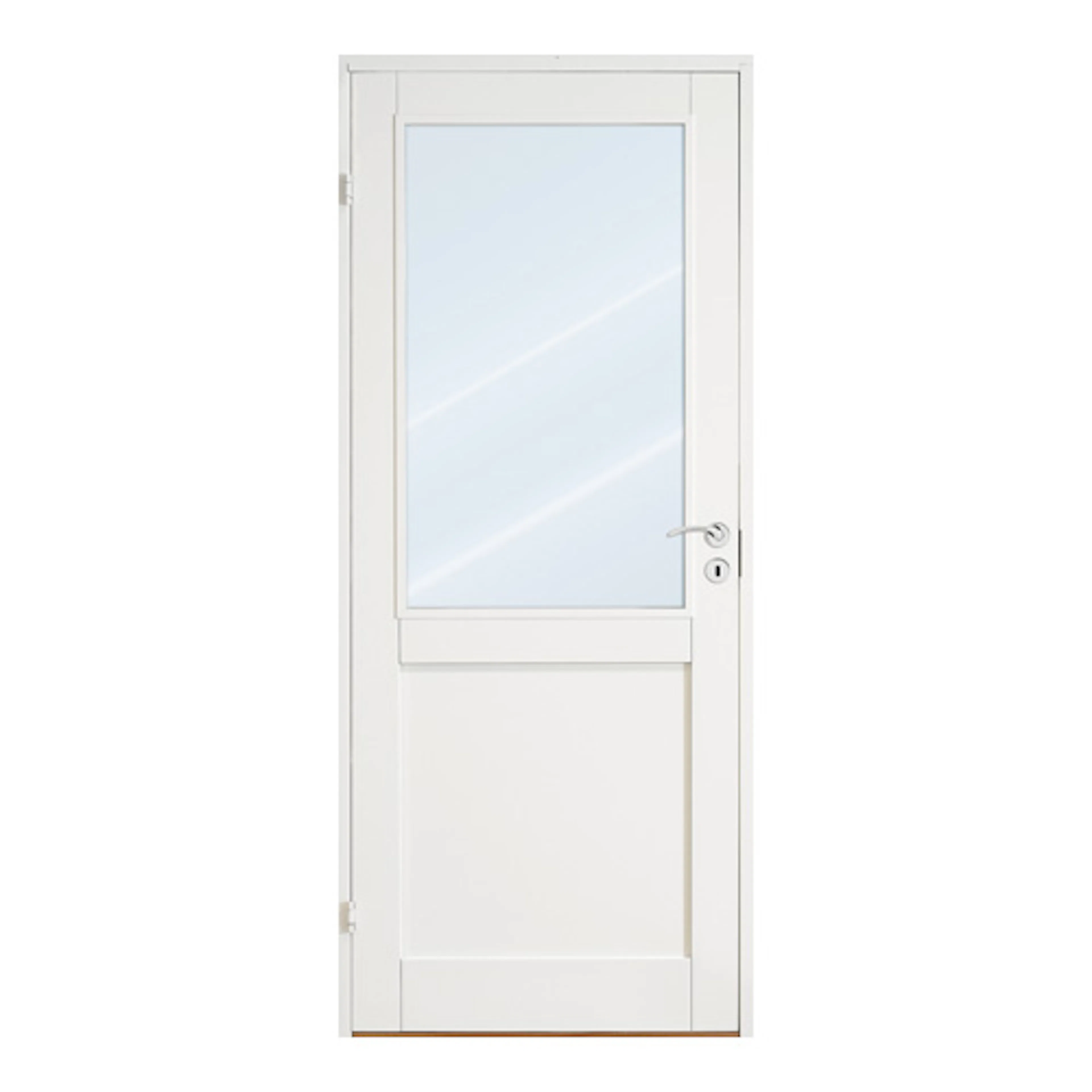 Innerdør Scanflex Trend Duo Hvit Klarglass