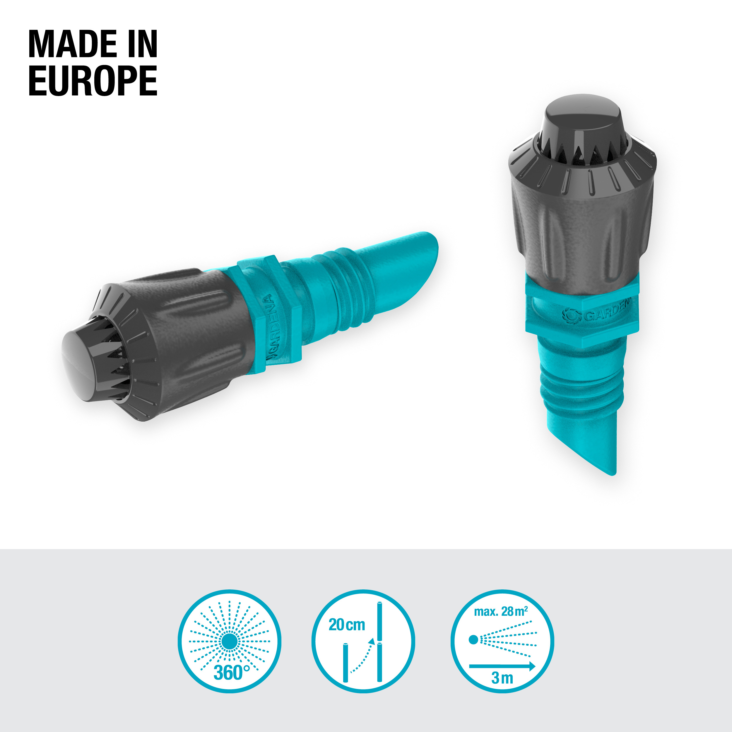 Sprederdyse Gardena Micro 360°