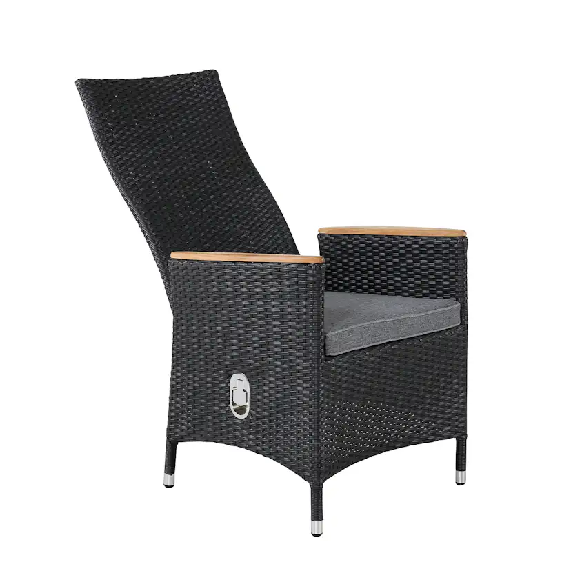 PositionsLenestol Venture Home Padova Sort/Teak
