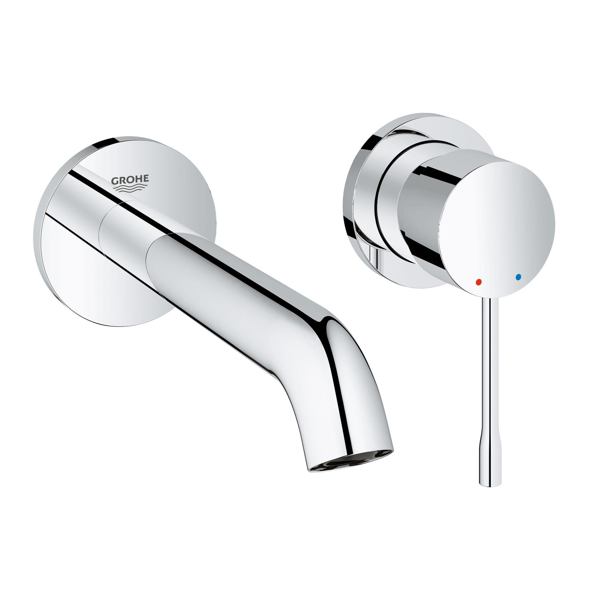 Tv&auml;ttst&auml;llsblandare Grohe Essence 19408 2-H&aring;l V&auml;ggmonterad