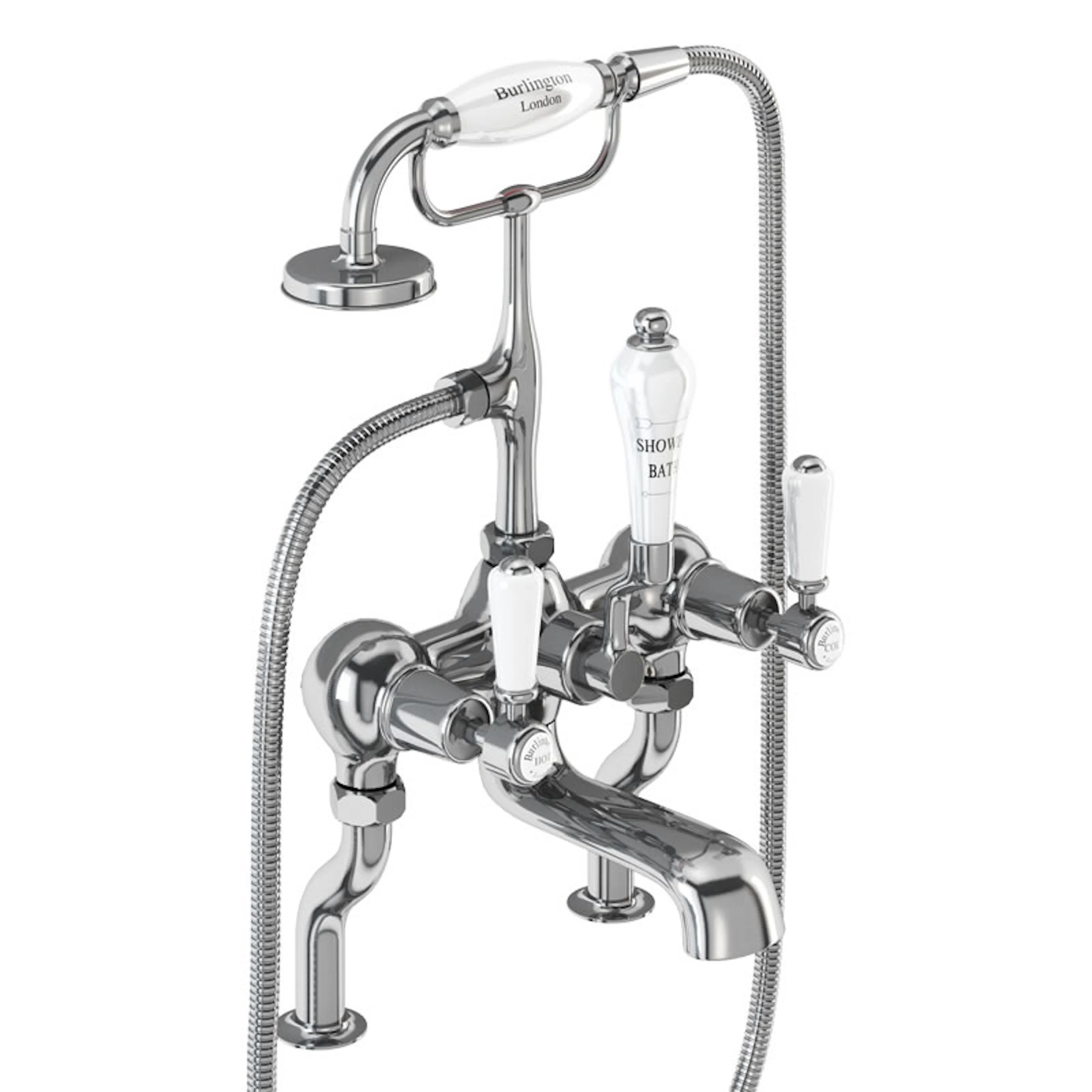 Dusj- og Badekarbatteri Burlington CL15 Kensington