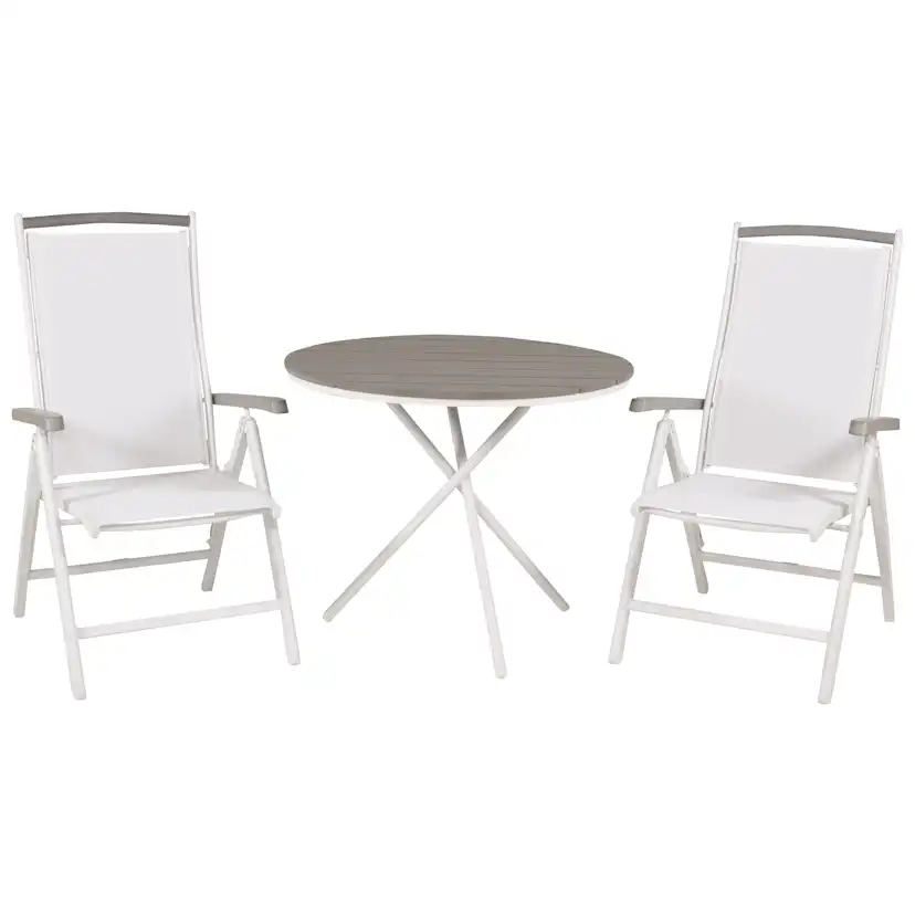 Cafégruppe Venture Home Parma med 2 Albany Stoler