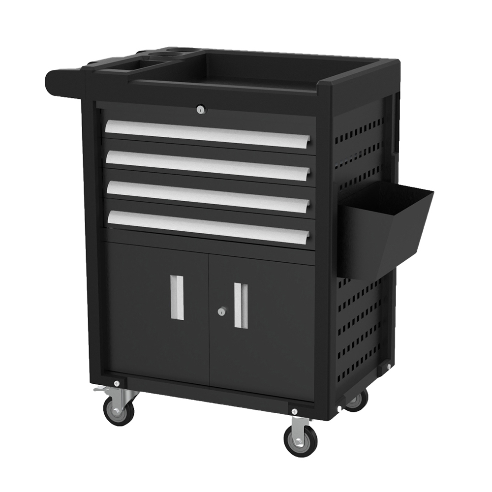 Monteringsvogn Metalcraft med 4 Skuffer og Underskap