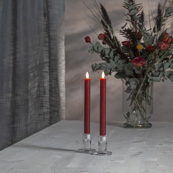 2pAntRödFlamme25cm Rød