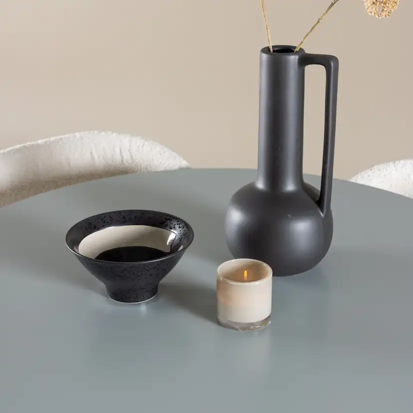 Spisegruppe Venture Home Plaza Ø100 med 4 stk Agnes Stoler