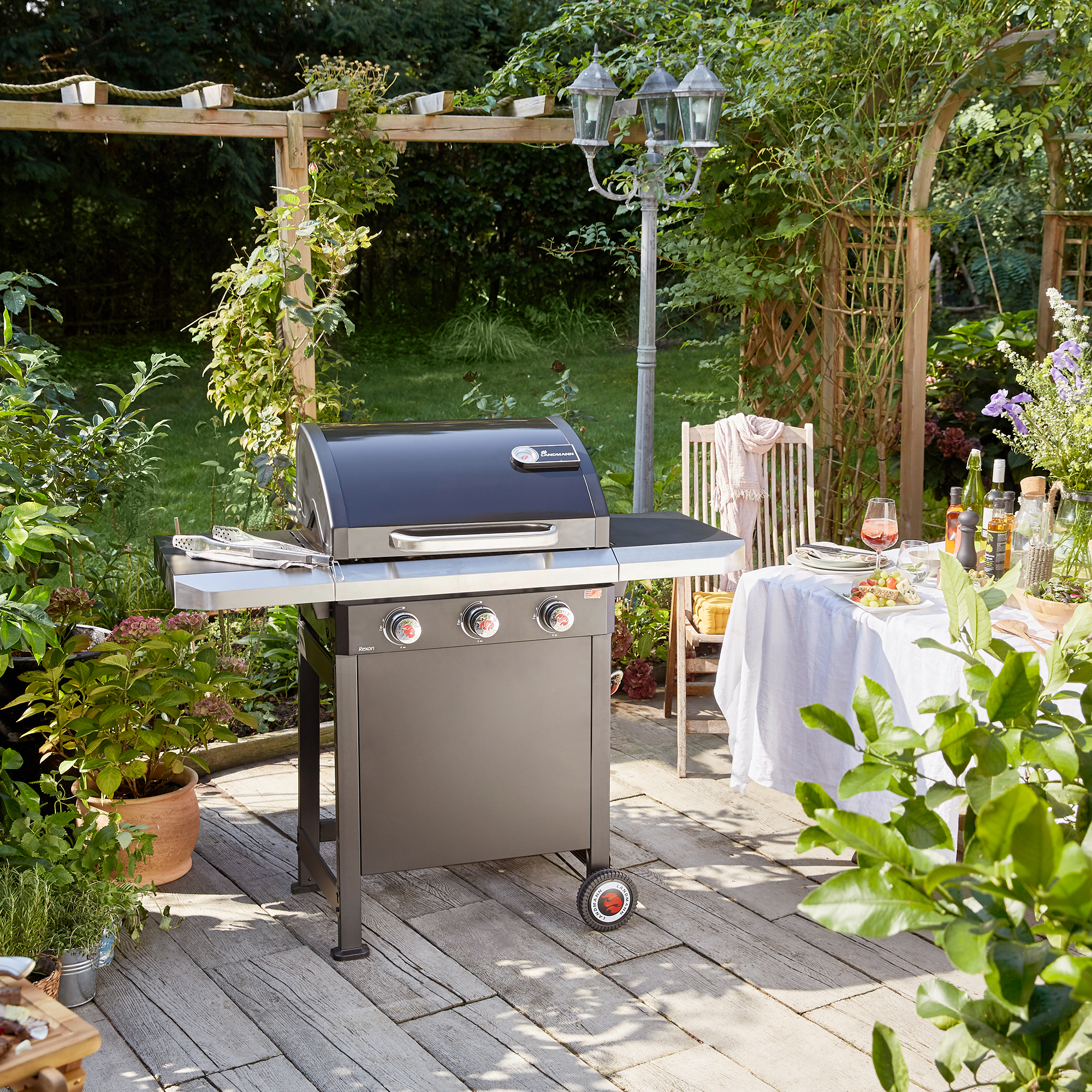 Gassgrill Landmann Rexon PTS 3.0 Sort