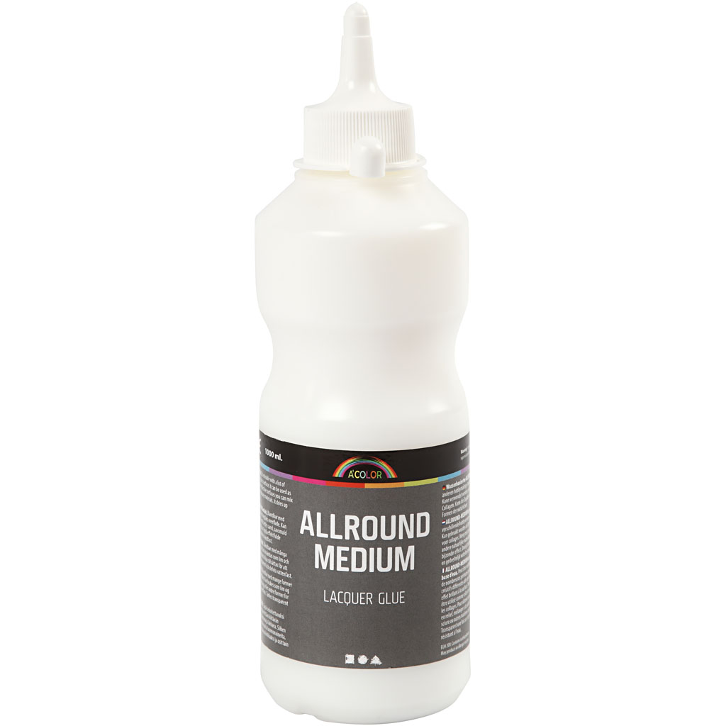 Allround medium limlack, 500 ml/ 1 flaska 500 ml