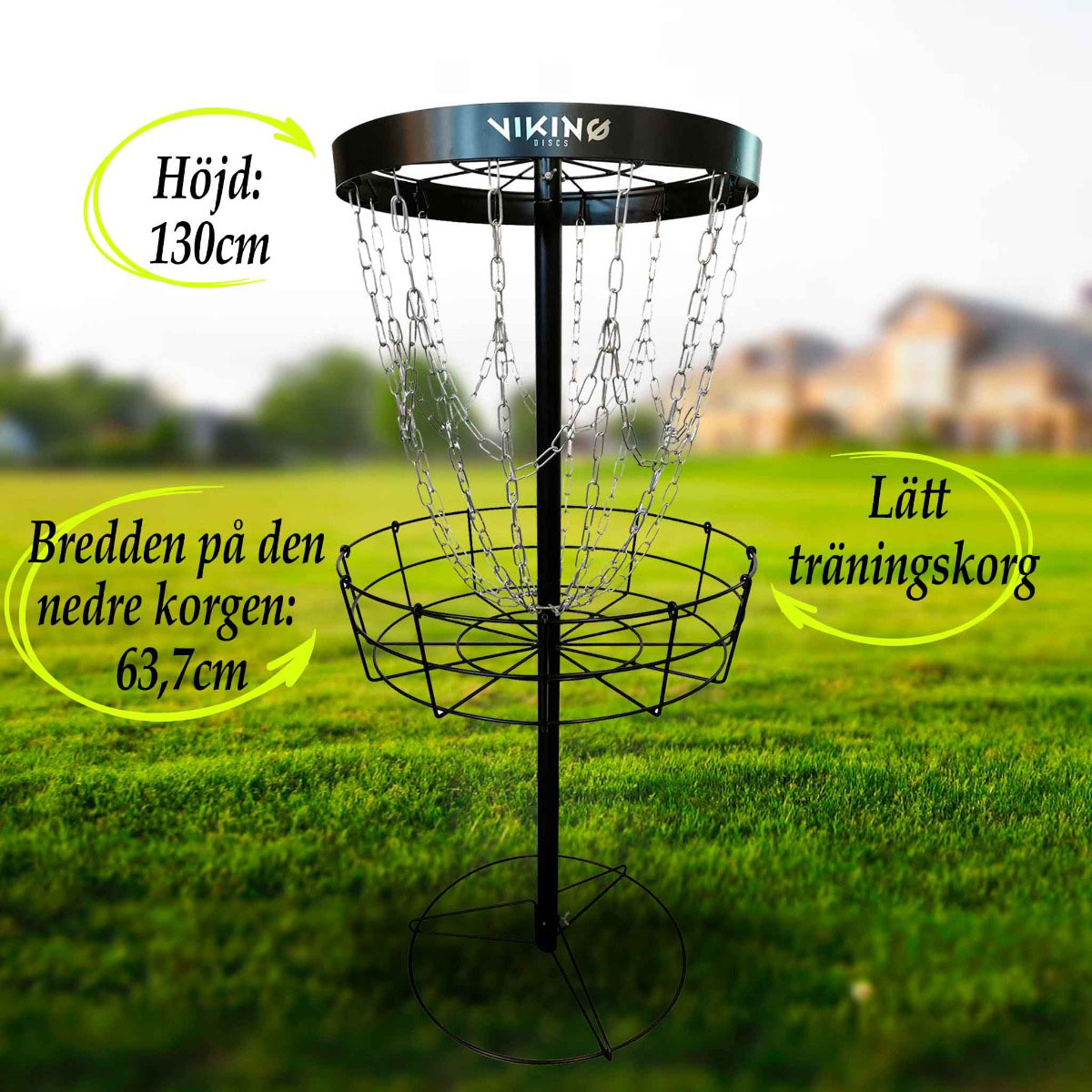 Frisbeegolfkurv Viking Discs Challenger Sett