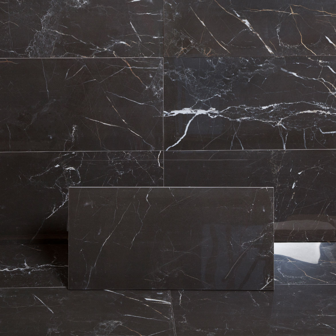 Klinker Ceramiche Keope Elements Lux Port Laurent Sort 30x60 cm