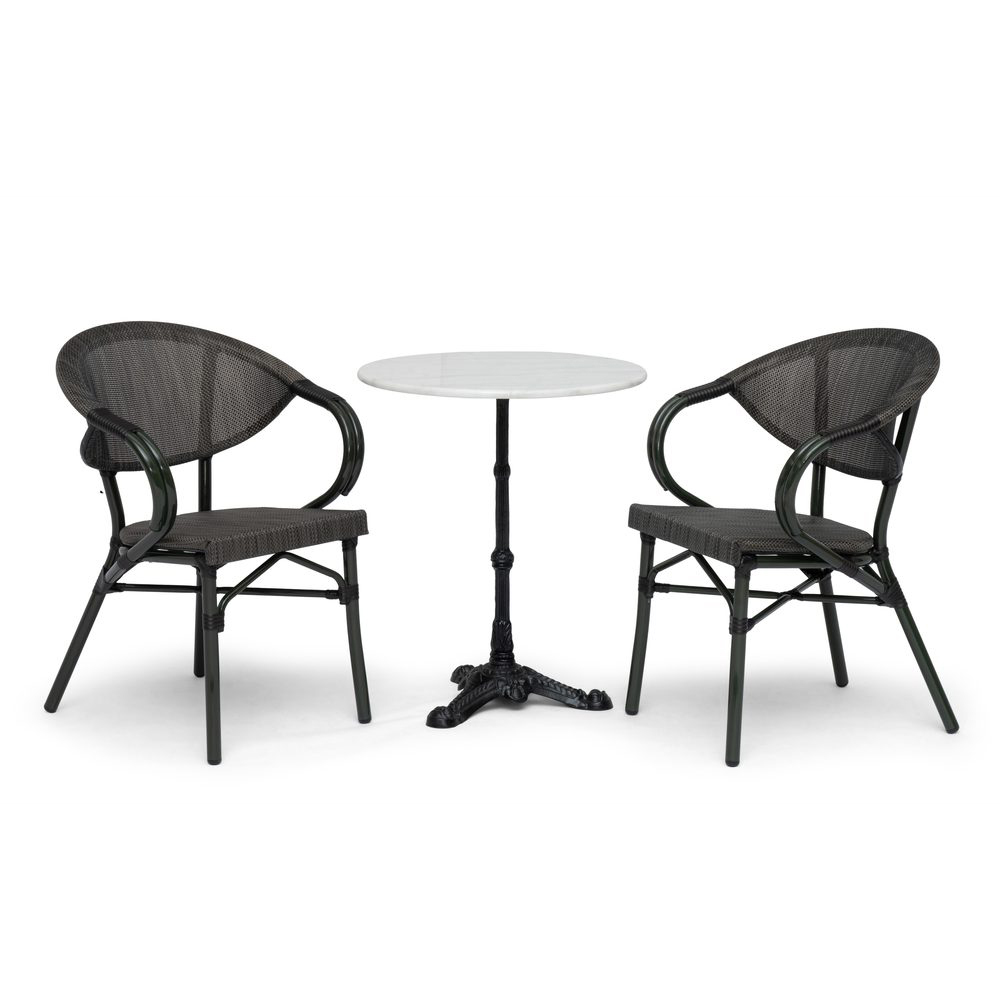 ÄPPELHED CAFÉSTOL, SKOGSGRÖN Skogsgrønn