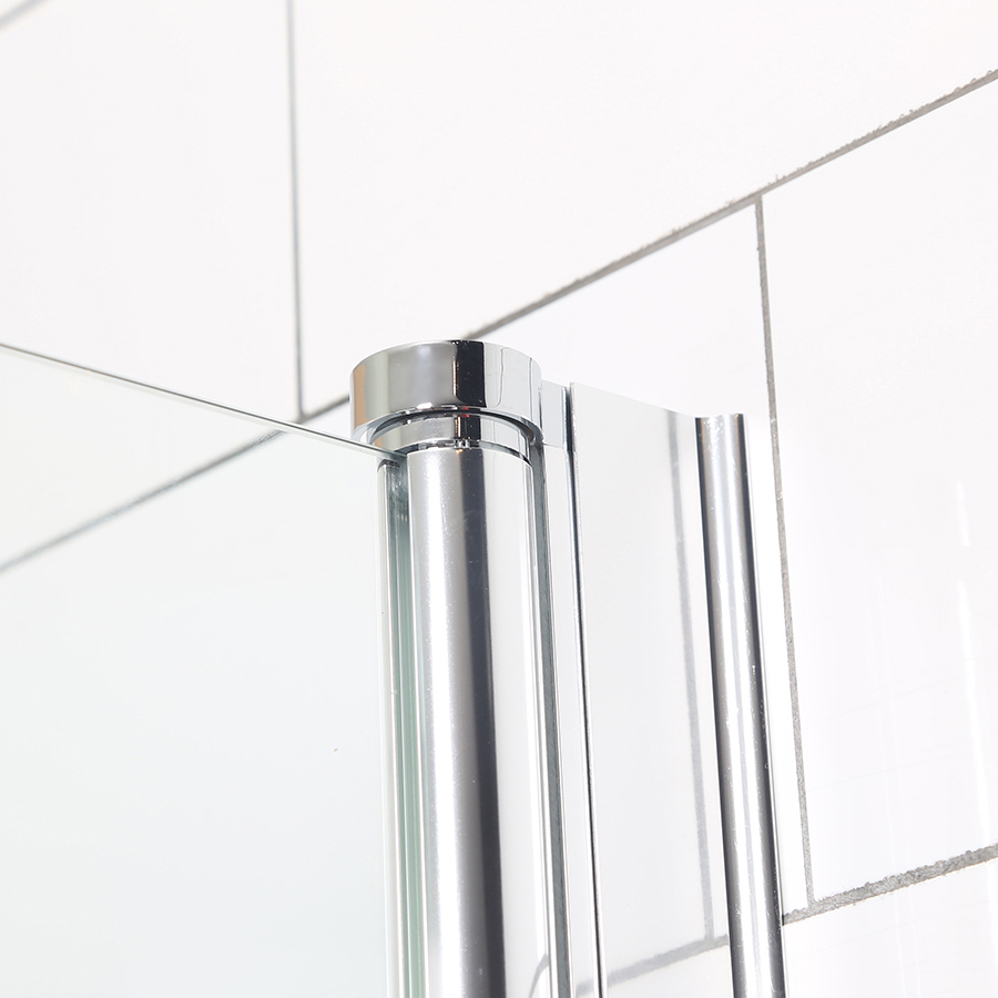 Duschdörr Bathlife MÅNGSIDIG 800 H/P Delvis frostat (Vital) Bredd: 800 mm