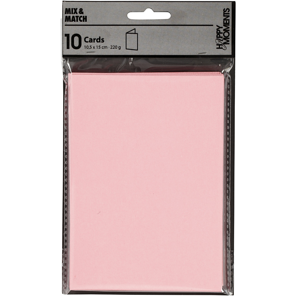 Kort Creativ Company Kort Str 10,5x15 cm 10 stk/1 Pk