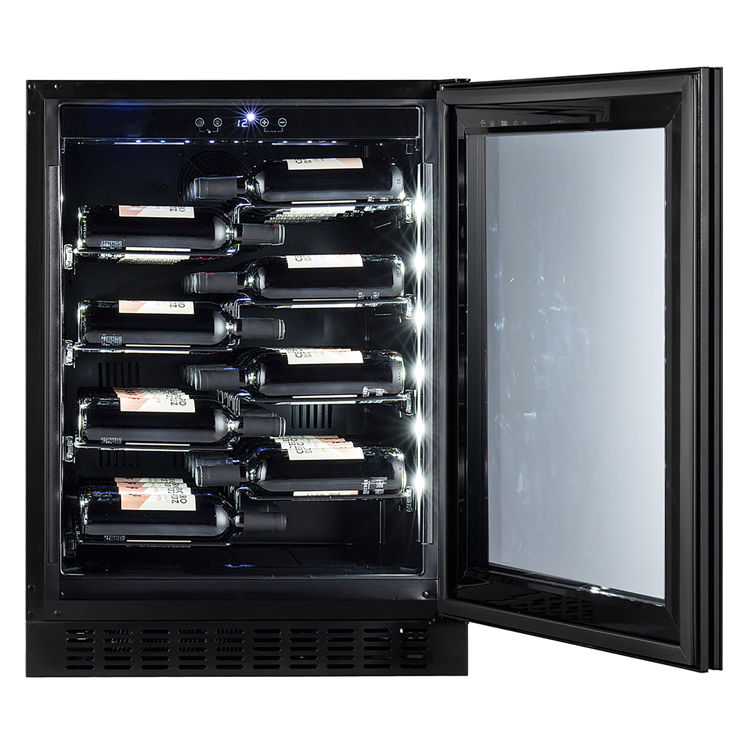 Vinskap Temptech Copenhagen CPROX60SX-24 Rustfri